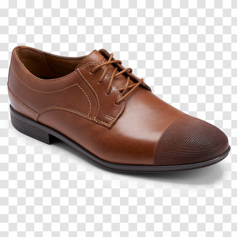 Leather Oxford Shoe Rockport Tan - Walking - Shoes Transparent PNG
