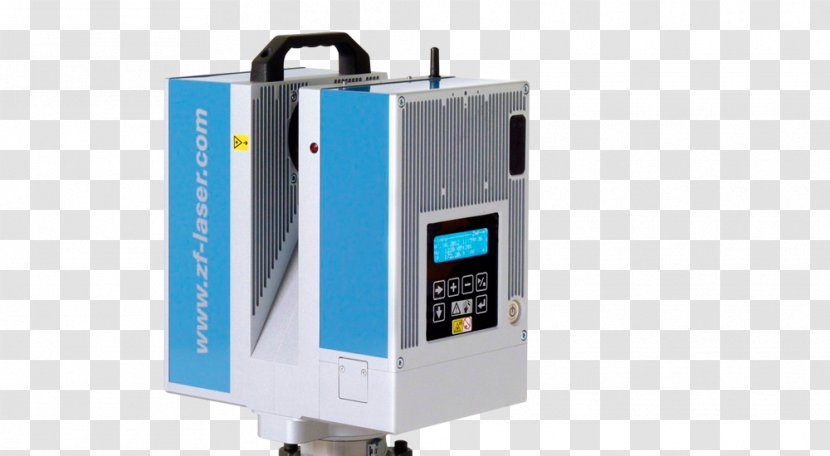 3D Scanner Image Laser Rangefinder Total Station - Machine - Zf Transparent PNG