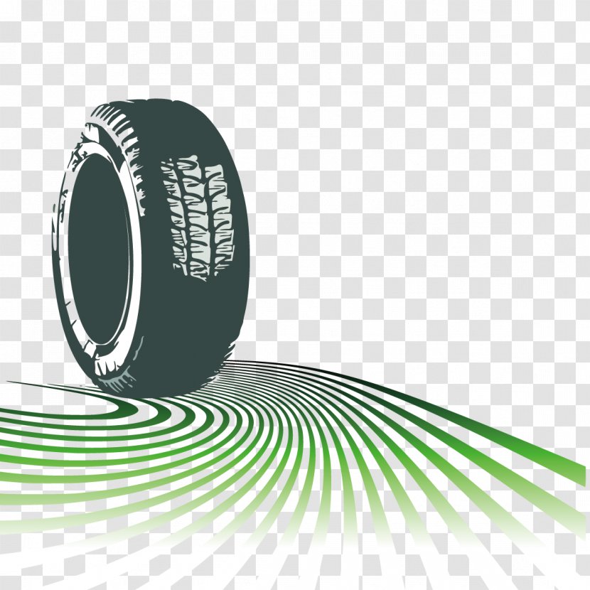 Car Tire Logo Snow Chains - Tires And Curves Transparent PNG