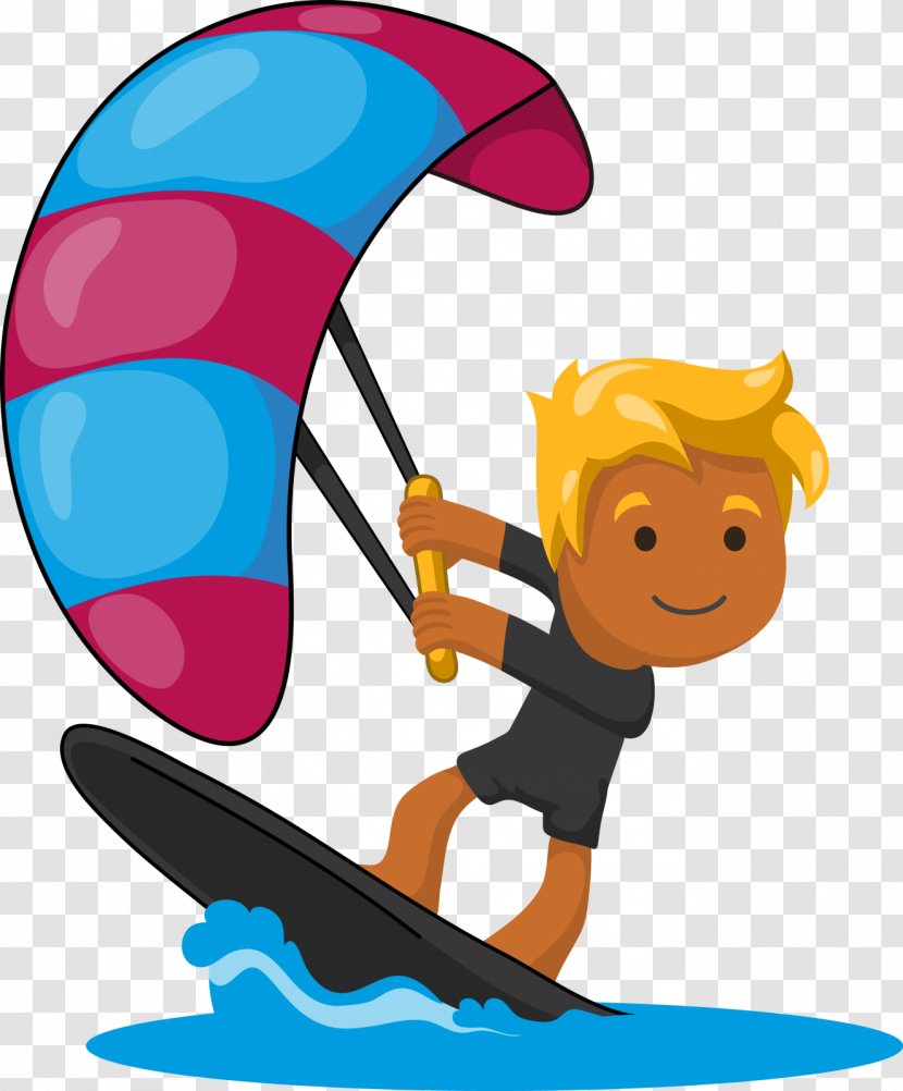 Sport Kitesurfing Clip Art - Area - Surfing Transparent PNG