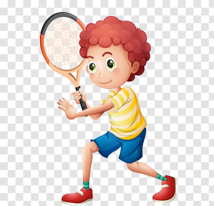 Sport Stock Photography Athlete Tennis Racket - Figurine - Fish Basket Transparent PNG