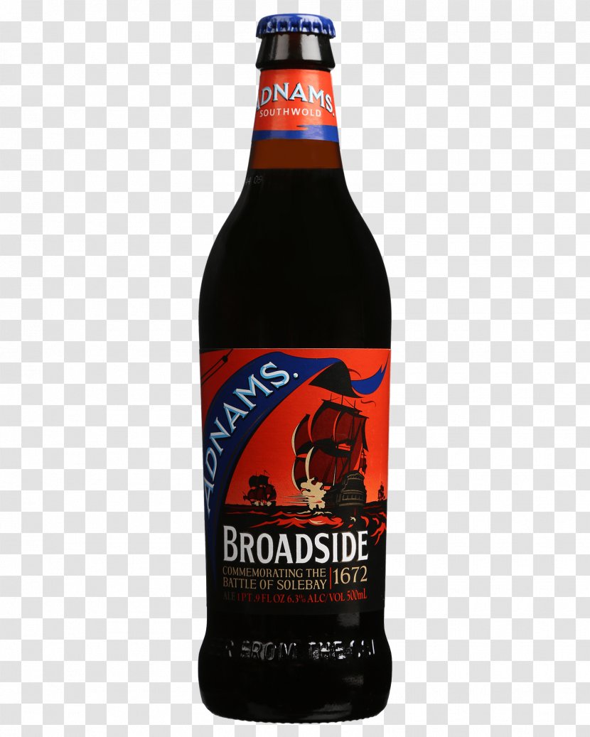 Adnams Broadside Brewery Liqueur Beer Bottle Transparent PNG