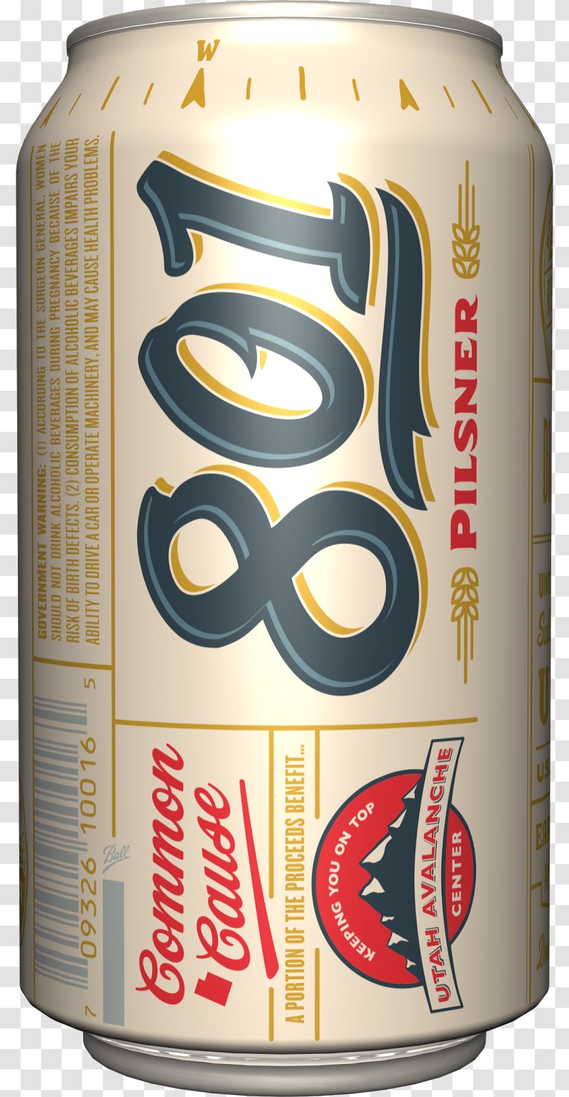 Uinta Brewing Co Pilsner Fizzy Drinks Brewery Aluminum Can - Drink - Ratebeercom Transparent PNG