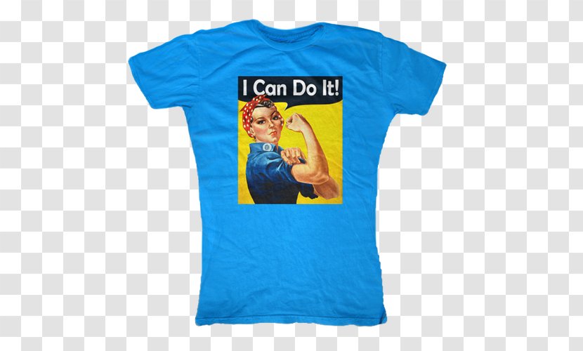We Can Do It! Second World War Rosie The Riveter United States Paper - Geraldine Doyle Transparent PNG