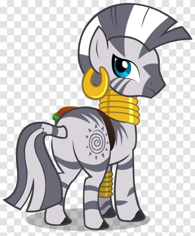 My Little Pony: Friendship Is Magic Horse Zebra - Animal Figure - Vector Transparent PNG