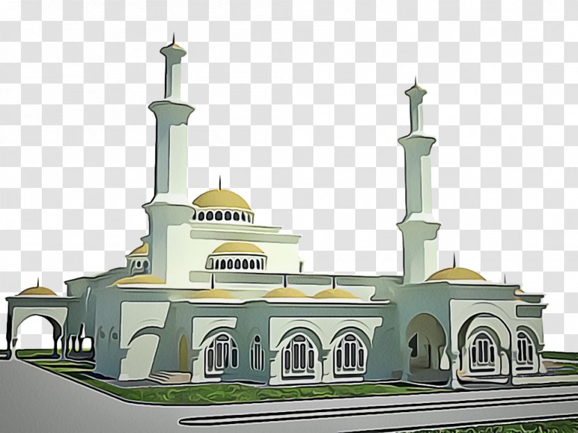 Mosque - Building - Dome Classical Architecture Transparent PNG