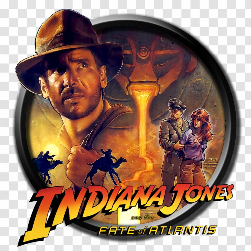 Michael Land Indiana Jones And The Fate Of Atlantis Infernal Machine Last Crusade - Lucasarts - Holy Grail Cup Transparent PNG