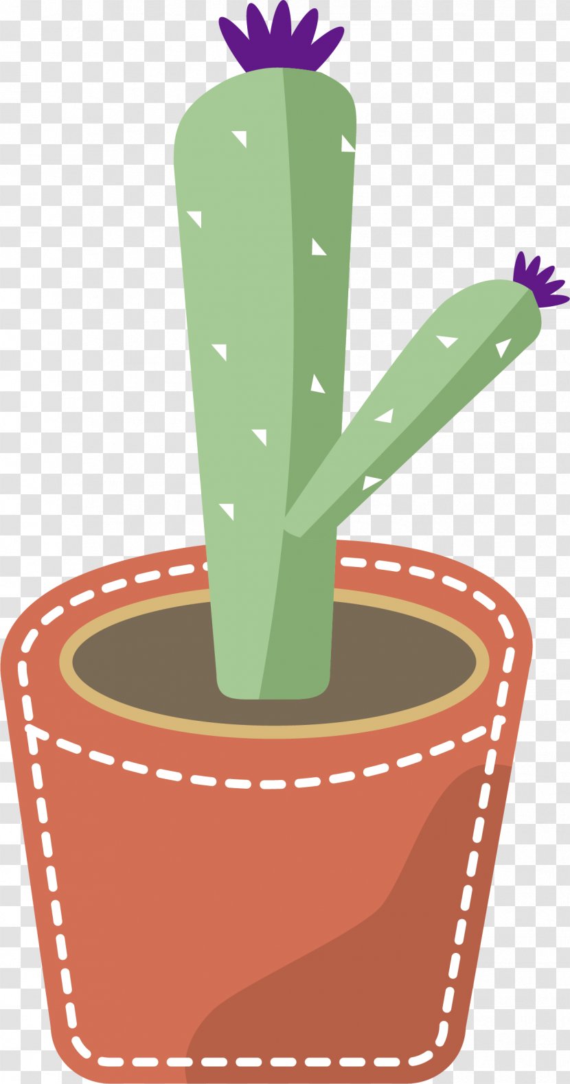 Cactaceae Euclidean Vector - Logo - Green Cactus Transparent PNG
