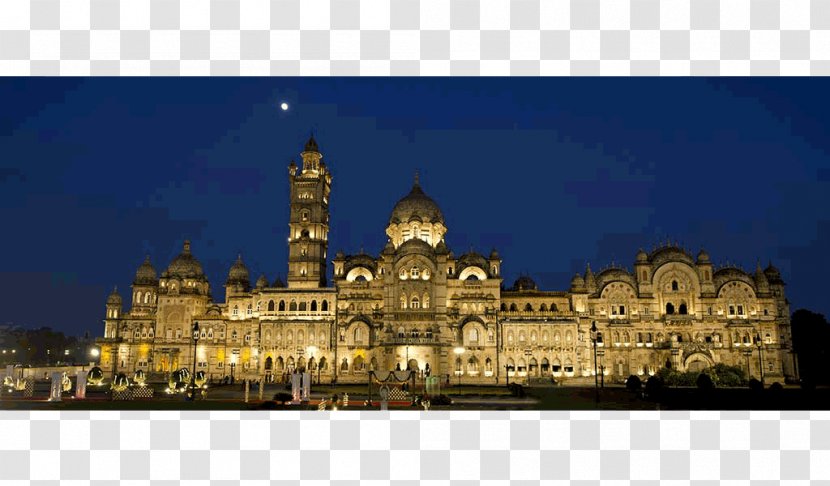 Laxmi Vilas Palace, Vadodara Baroda State Buckingham Palace Gaekwad Dynasty - Night - Sarcacenic Transparent PNG