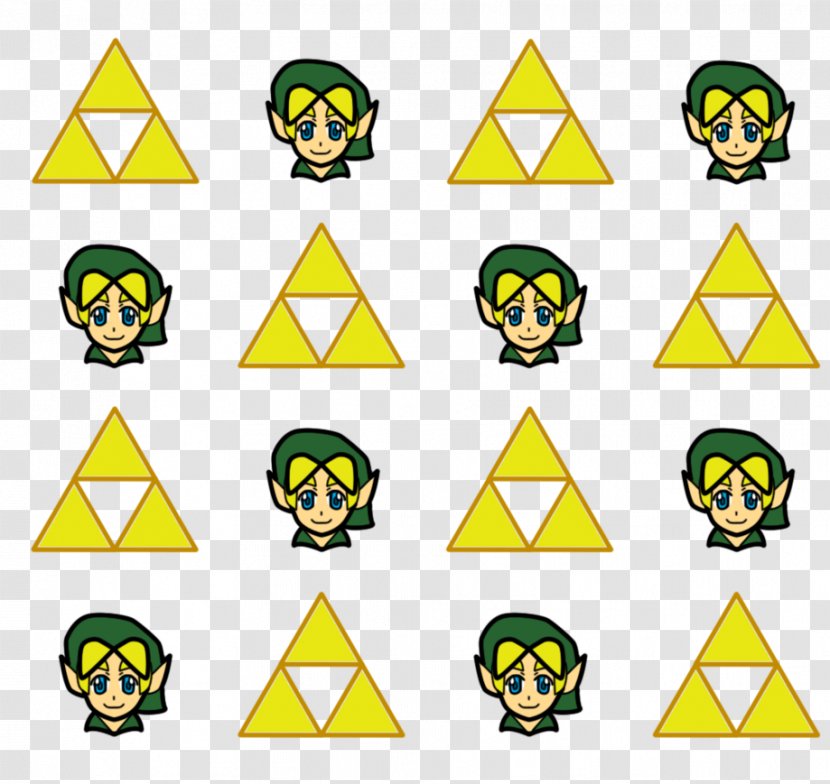 Link Pattern The Legend Of Zelda Wallpaper Symmetry - Area Transparent PNG