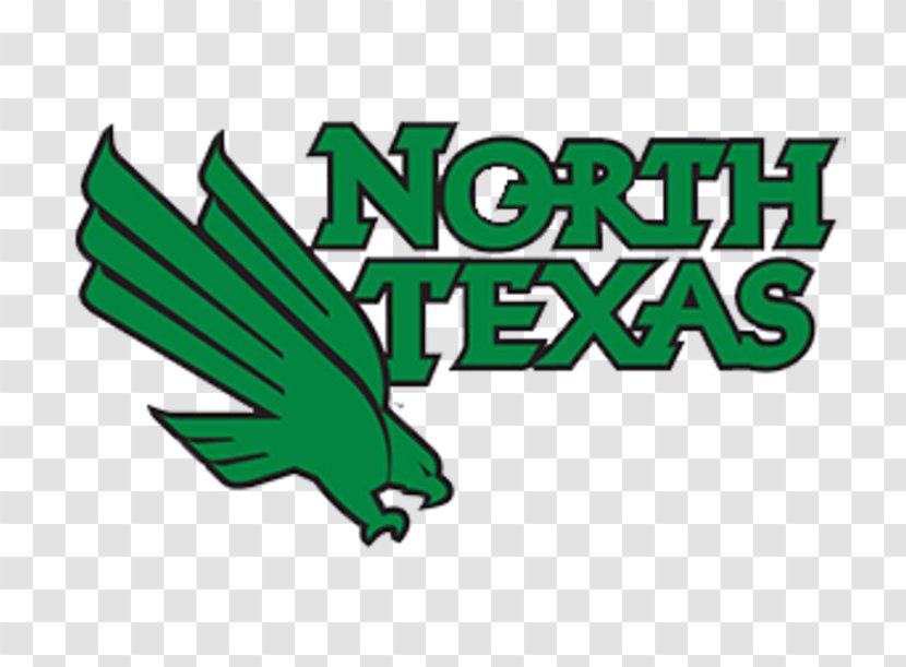 Logo North Texas Mean Green Football Men's Basketball Athletics At UNT University Of - Denton Background Transparent PNG