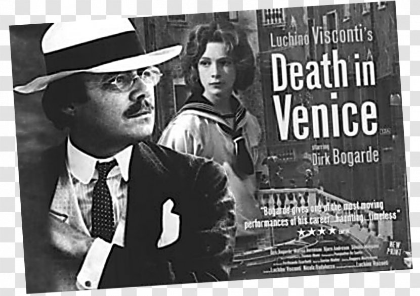Luchino Visconti Death In Venice Gustav Von Aschenbach Film The German Trilogy - Advertising - Apollonian And Dionysian Transparent PNG