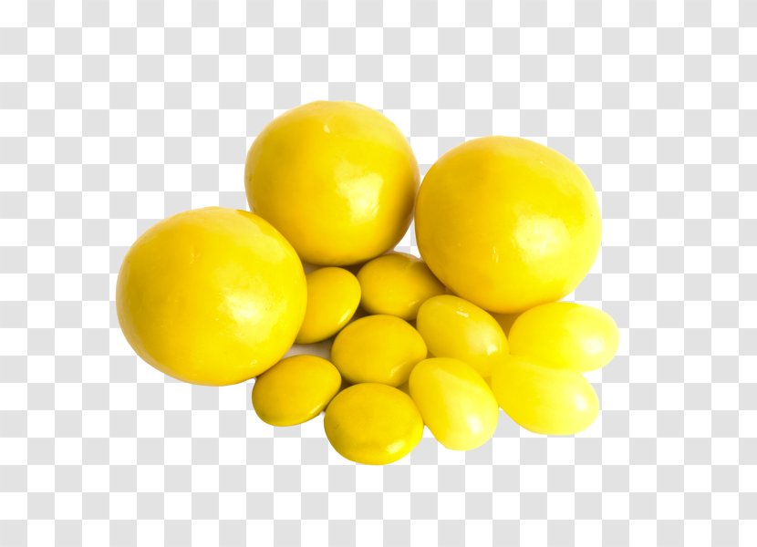 Candy Apple Cane Lemon Drop Cotton Yellow - YELLOW Transparent PNG