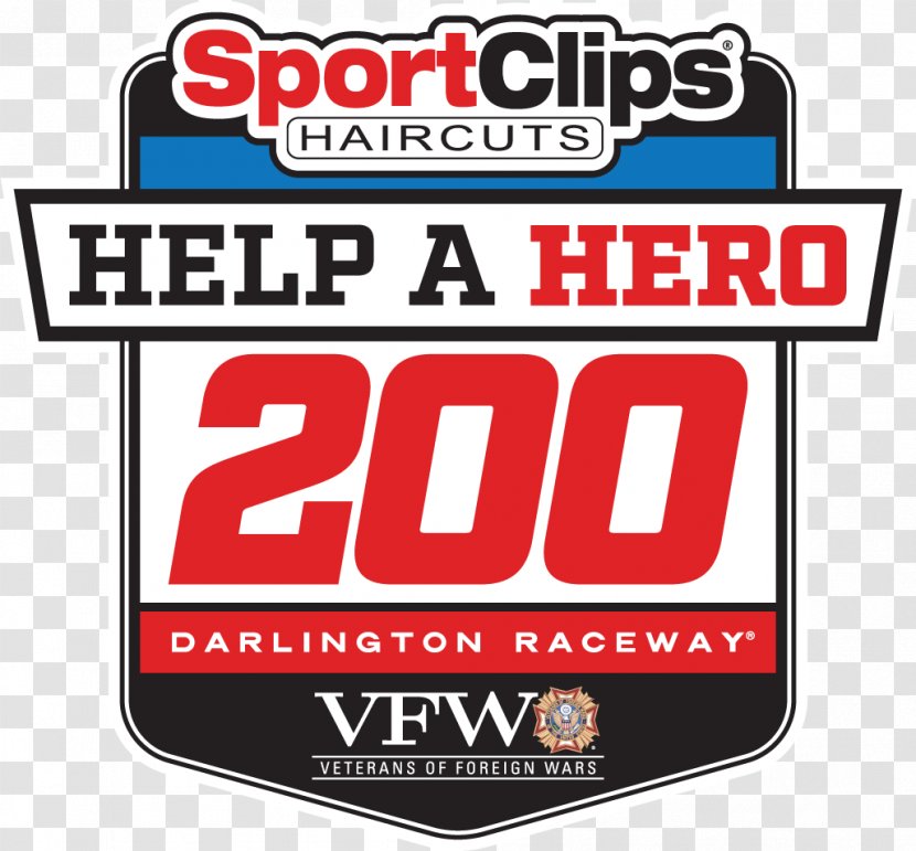 2017 NASCAR Xfinity Series Darlington Raceway LLC Bojangles' Southern 500 Sport Clips Haircuts VFW 200 - Nascar Transparent PNG