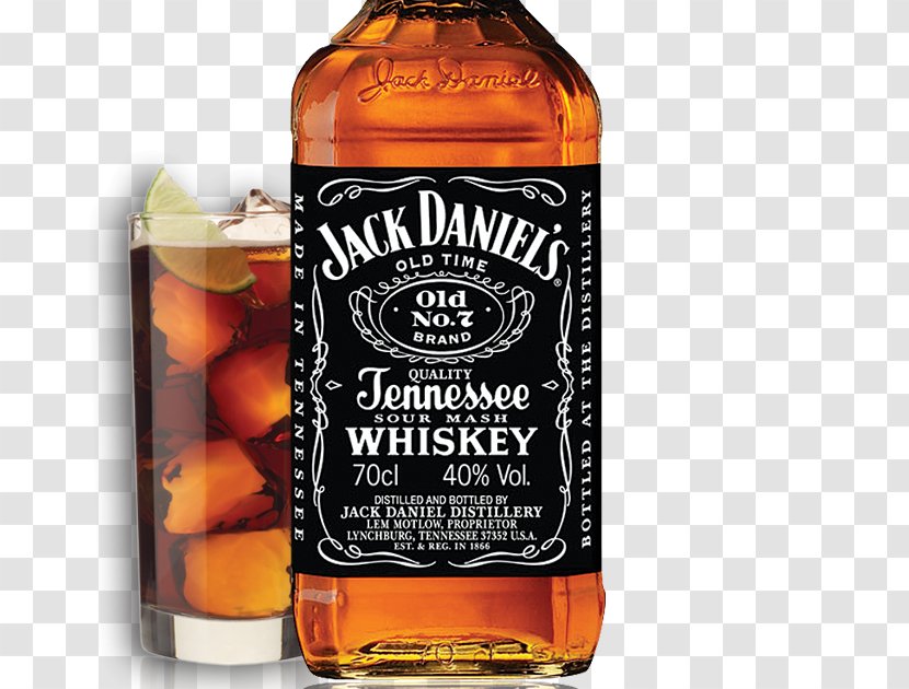 Tennessee Whiskey Bourbon Jack Daniel's Distilled Beverage - T-shirt Transparent PNG