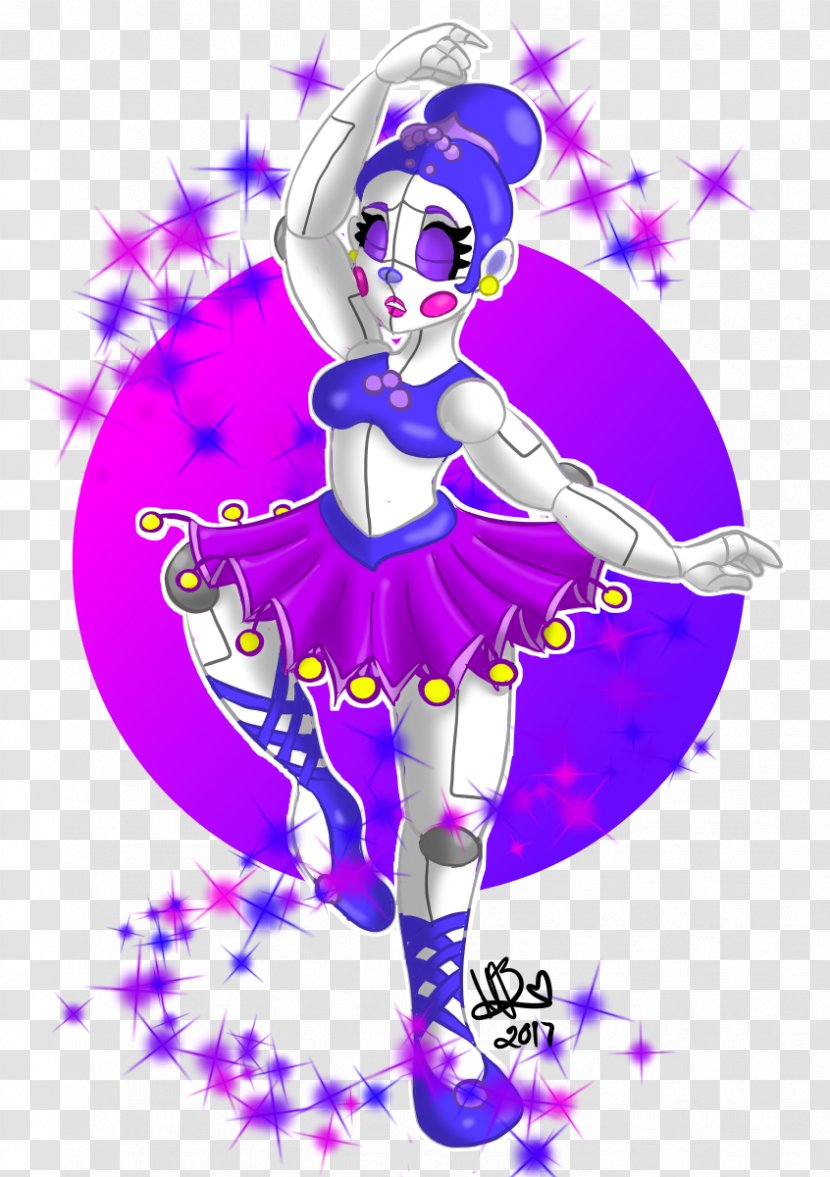 Five Nights At Freddy's: Sister Location Freddy's 2 The Silver Eyes Drawing - Heart - Ballerina Baby Transparent PNG