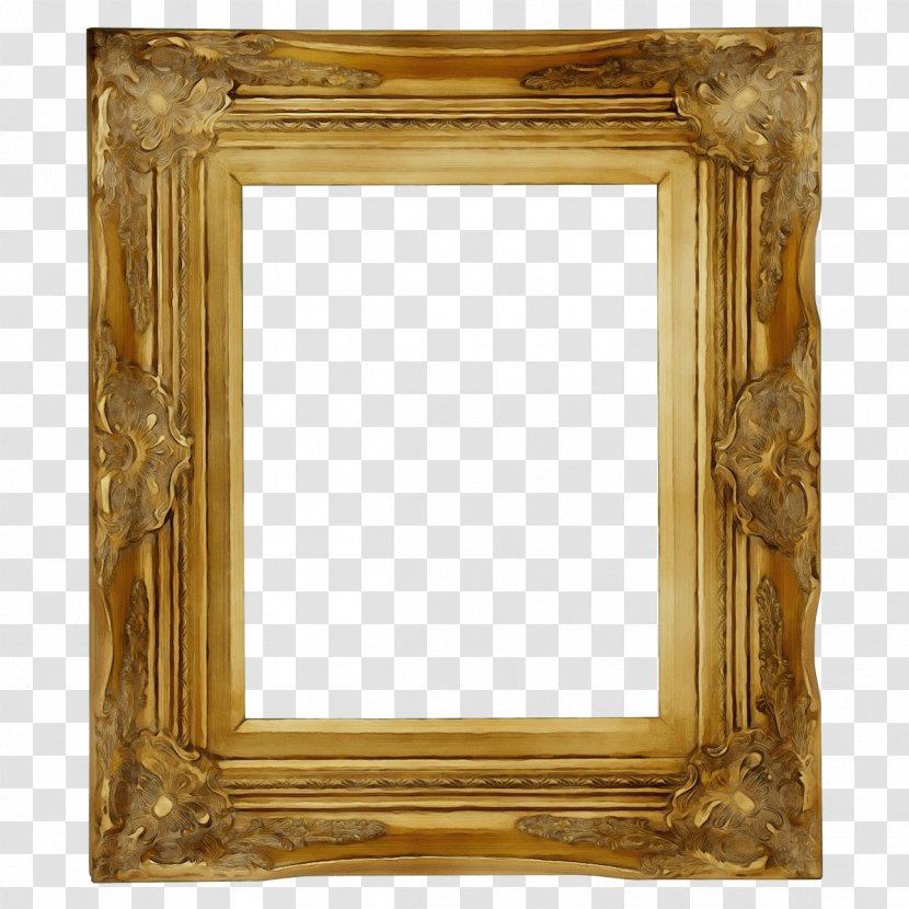 Wood Frame - John Singer Sargent - Antique Interior Design Transparent PNG