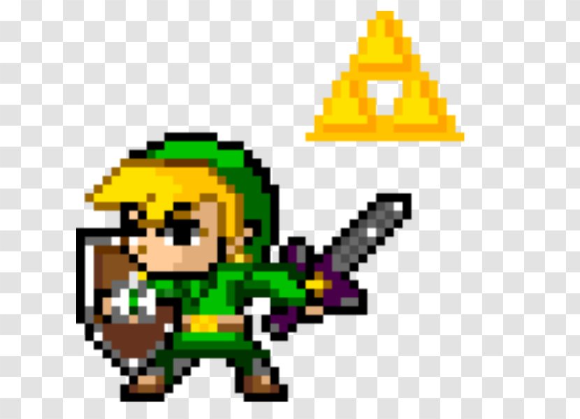 The Legend Of Zelda Link Super Mario Bros. Nintendo Entertainment System Video Game - 8 BIT Transparent PNG