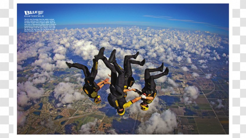 Blue Skies Magazine, LLC Parachuting Special Service Group Centerfold Vegas Golden Knights - Leisure - Tree Transparent PNG