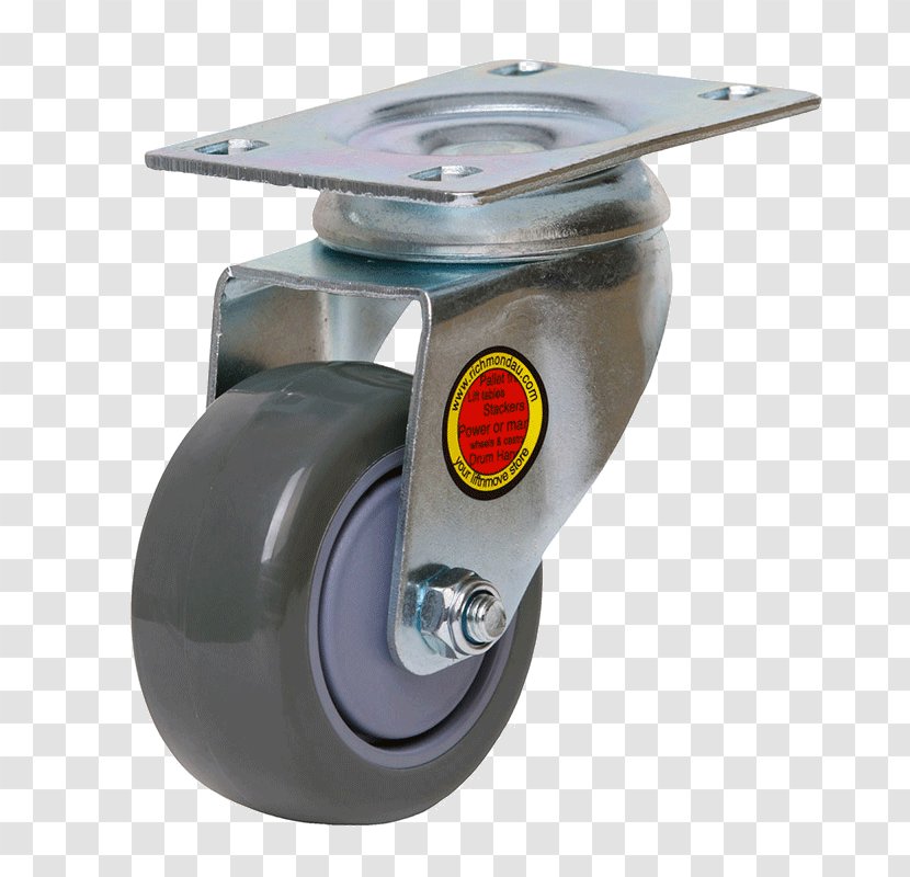 Caster Tire Wheel Polyurethane Swivel - Castor Transparent PNG