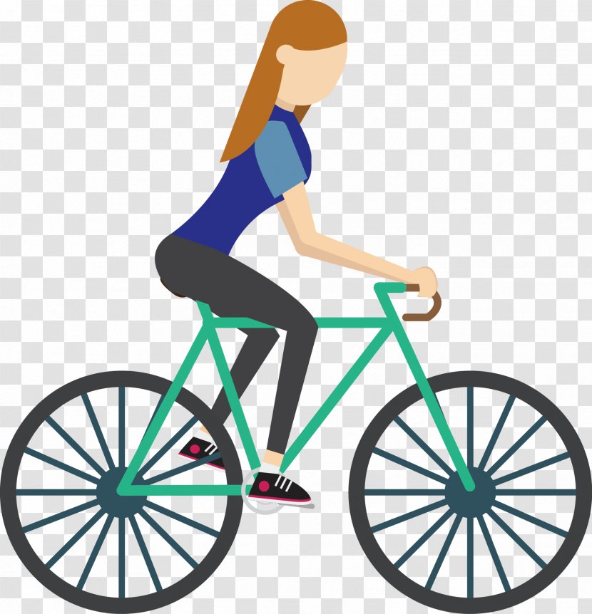 Bicycle Icon - Scalable Vector Graphics - Cycling Decoration Material Transparent PNG