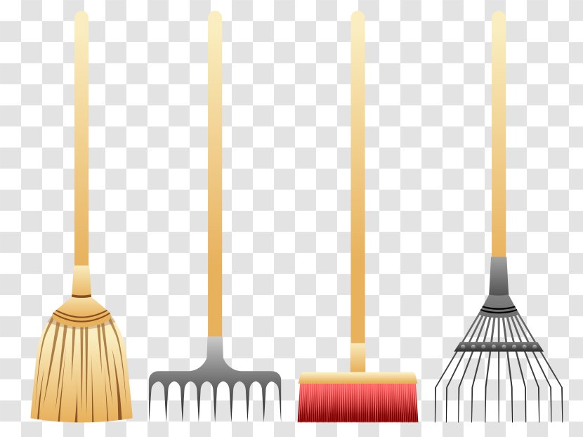 Rake Website Broom Clip Art - Cliparts Transparent PNG