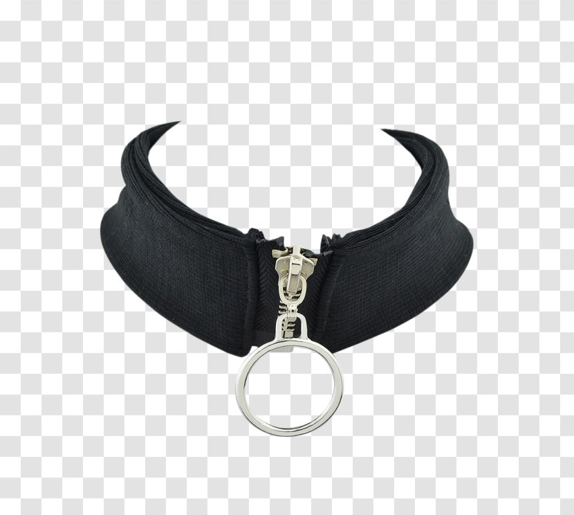 Choker Necklace Zipper Collar Jewellery - Belt - Makeup Brushes Transparent PNG