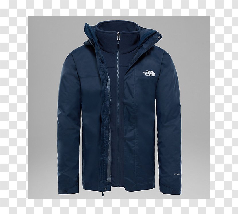 Jacket The North Face Coat Hoodie - Hood Transparent PNG