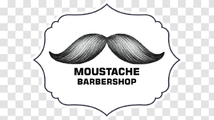Handlebar Moustache Barber Sideburns - Royaltyfree - Baber Shop Transparent PNG