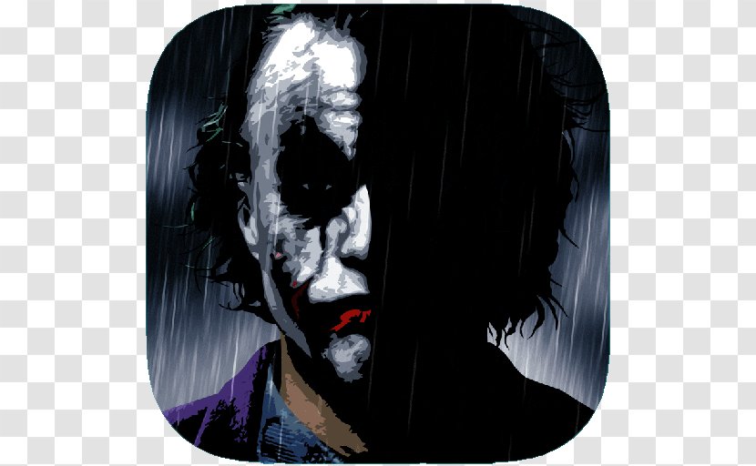 Joker Batman Harley Quinn - Heath Ledger Transparent PNG