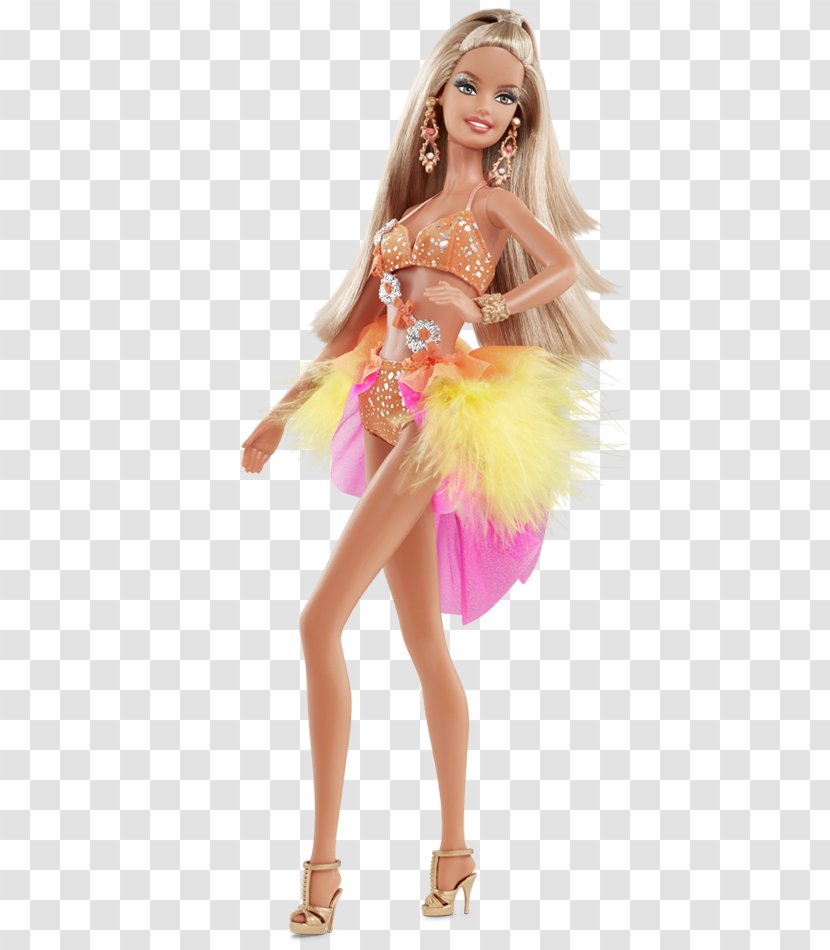 Dancing With The Stars Barbie Dance Doll Samba - Ballroom Transparent PNG