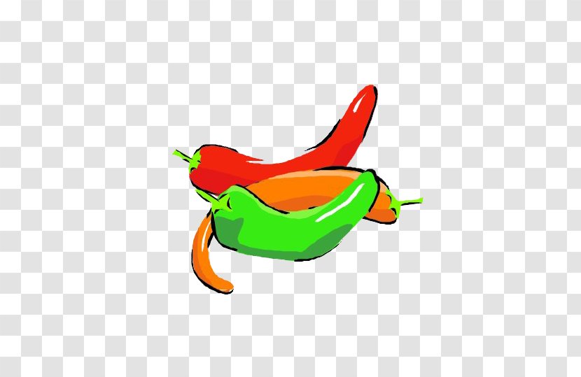 Bell Pepper Jalapexf1o Mexican Cuisine Cayenne Clip Art - Chili - Spicy Tongue Transparent PNG