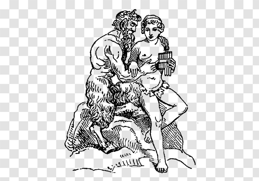 Homo Sapiens Pan Myth Drawing Clip Art - Cartoon - Greek Mythology Transparent PNG