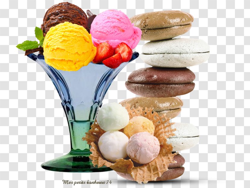 Macaroon Macaron Ice Cream Food Dessert Transparent PNG