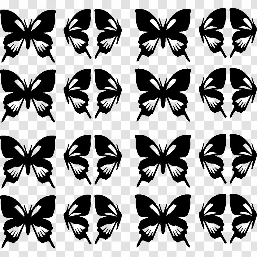 Butterfly Swarovski AG Sticker Wall - Invertebrate Transparent PNG