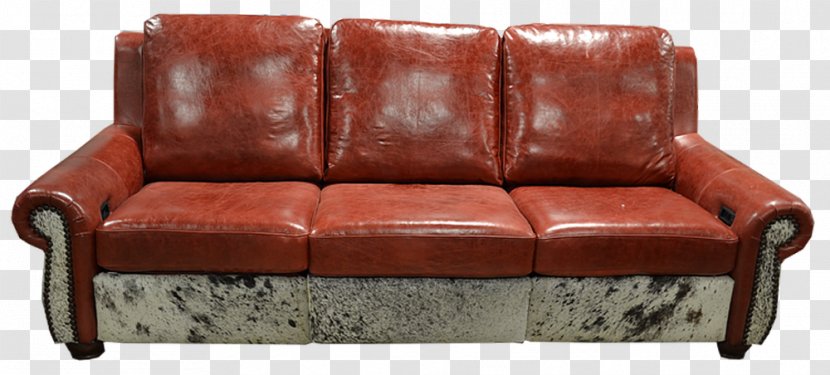 Couch Loveseat Cowhide Furniture Chair - Ranch Transparent PNG