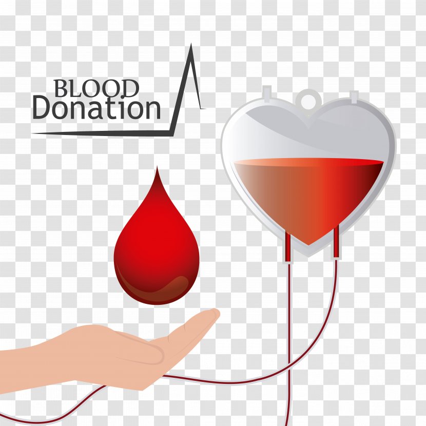Blood Donation Heart - Flower - Of Medical Material Transparent PNG