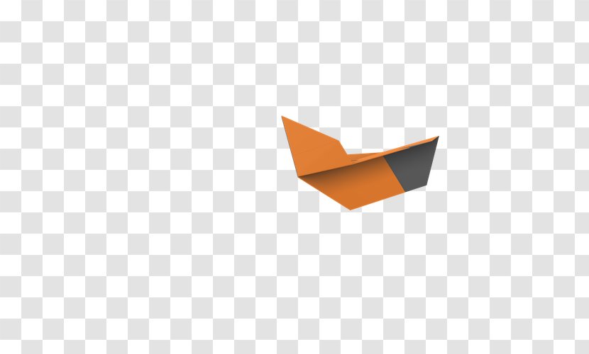 Paper - Orange - Fold It Origami Triangle DuckMandarin Duck Transparent PNG