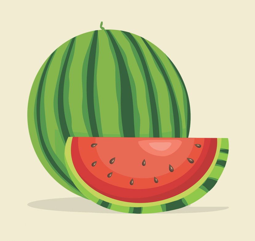 Watermelon Fruit Cartoon Clip Art - Royaltyfree Transparent PNG