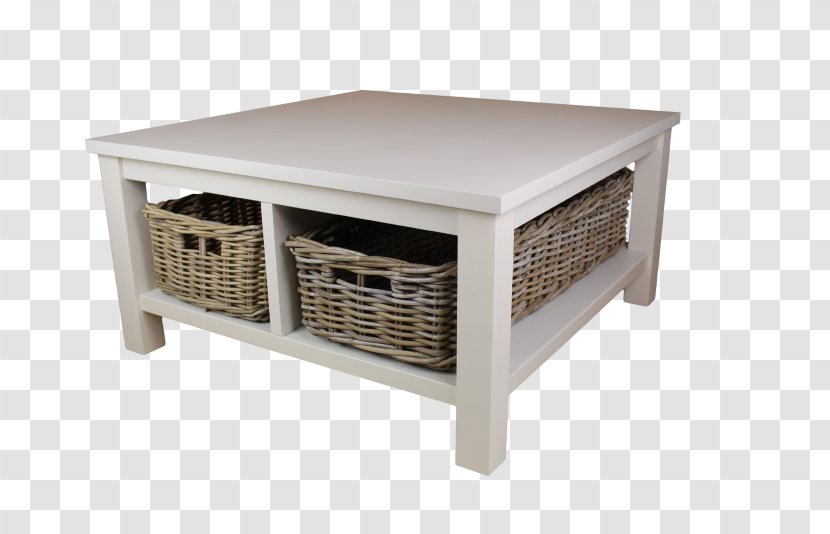 Coffee Tables Basket Furniture White - Chest Of Drawers - Table Transparent PNG