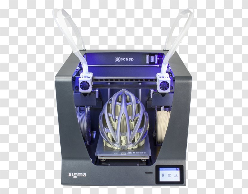 3D Printing Printer BCN3D Sigma Dual Extruder R17 Ciljno Nalaganje - Dimension Transparent PNG