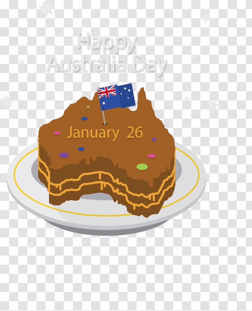 Prehistory Of Australia Map - Lossless Compression - Cake Transparent PNG