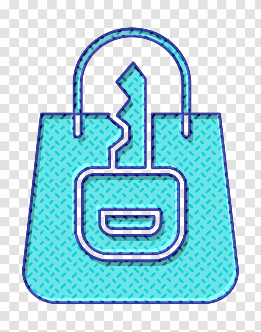 Key Icon Cyber Icon Shopping Bag Icon Transparent PNG