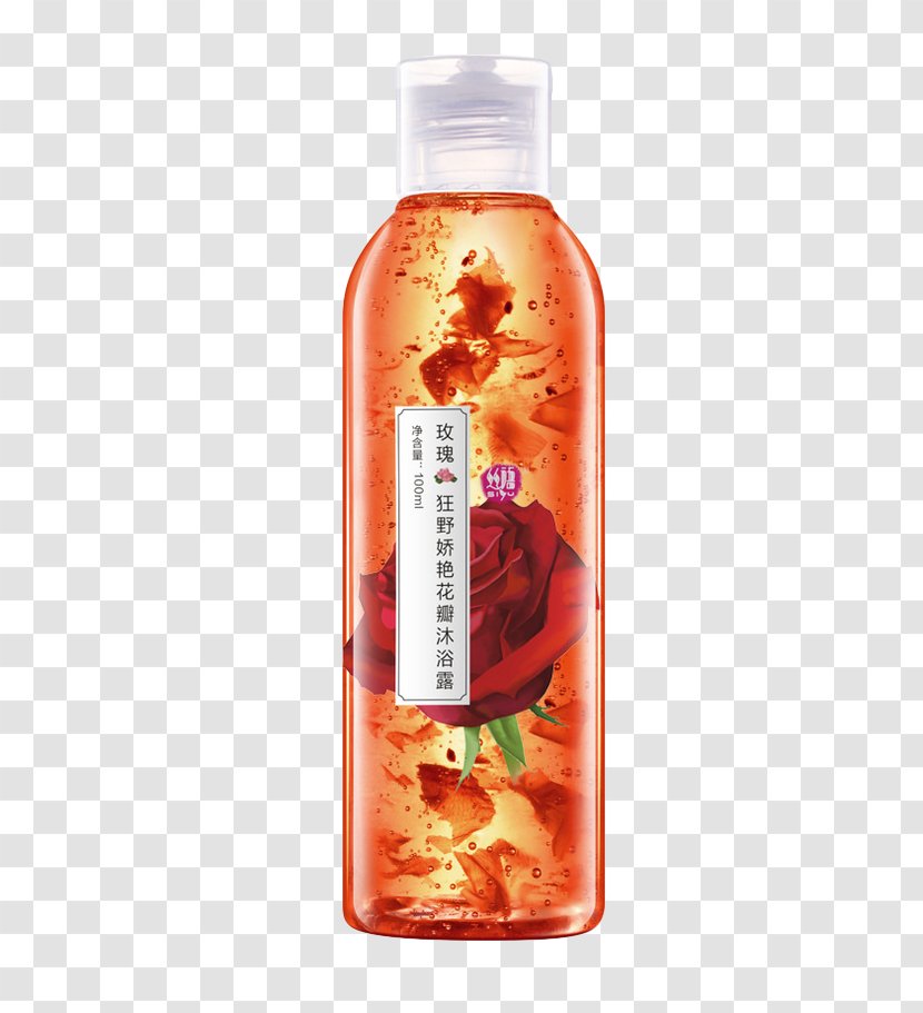 Shower Gel Bathing Soap Perfume - Rose Transparent PNG