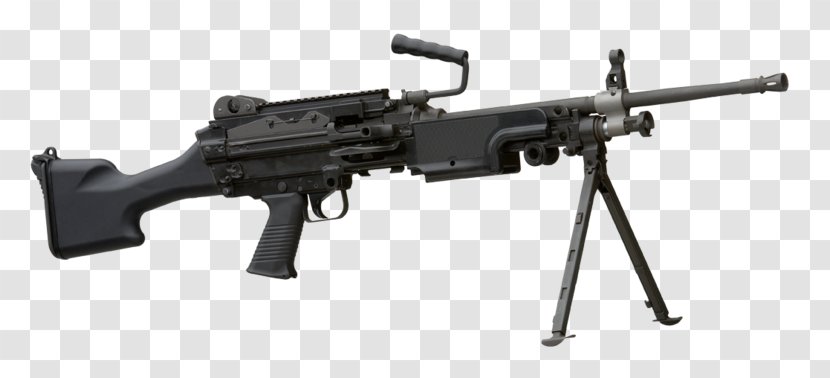 FN Minimi Herstal Light Machine Gun 5.56×45mm NATO - Flower Transparent PNG