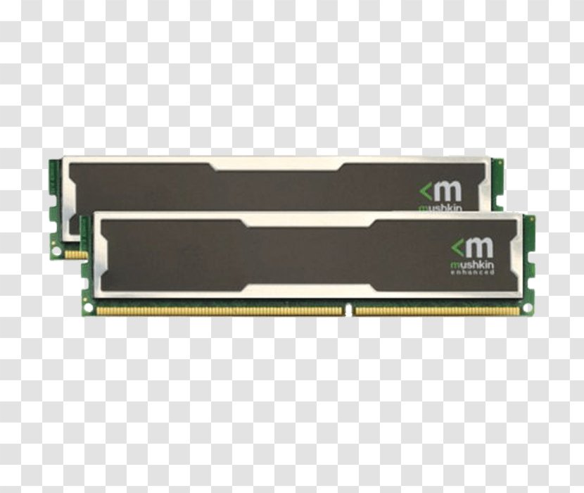 DDR3 SDRAM Mushkin Computer Data Storage DIMM - Flash Memory - Silverline Systems Transparent PNG