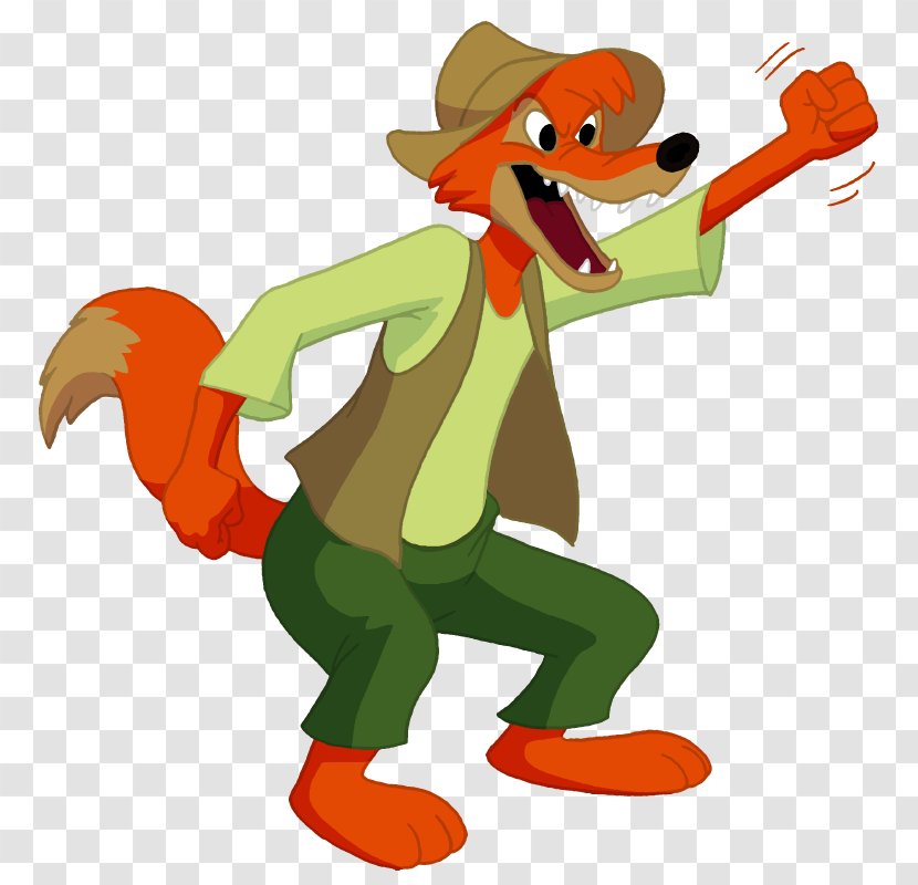 Br'er Rabbit Fox And Bear Donald Duck Mickey Mouse - Mascot Transparent PNG