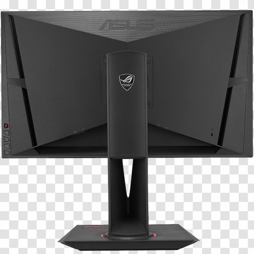 Computer Monitors ASUS PG258Q Nvidia G-Sync Refresh Rate IPS Panel - Electronic Device Transparent PNG