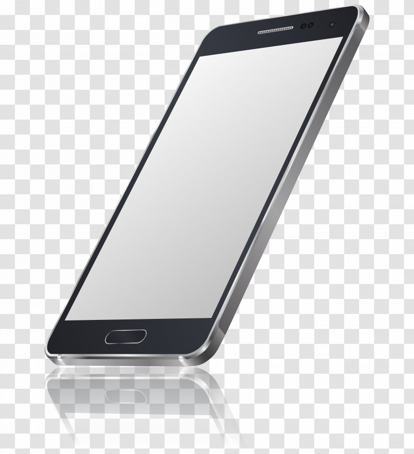 Smartphone Clip Art - Hardware - Black Phone Transparent PNG