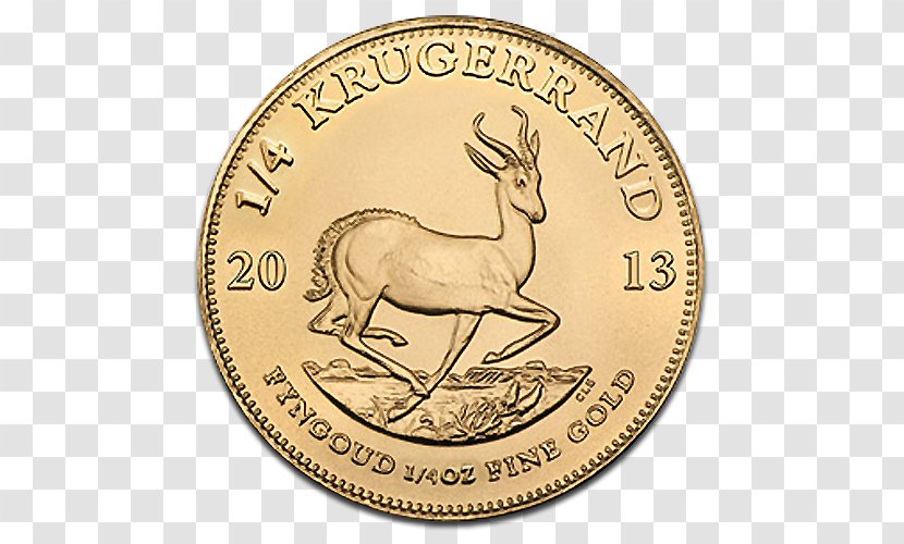South Africa Krugerrand Bullion Coin Mint Gold Transparent PNG
